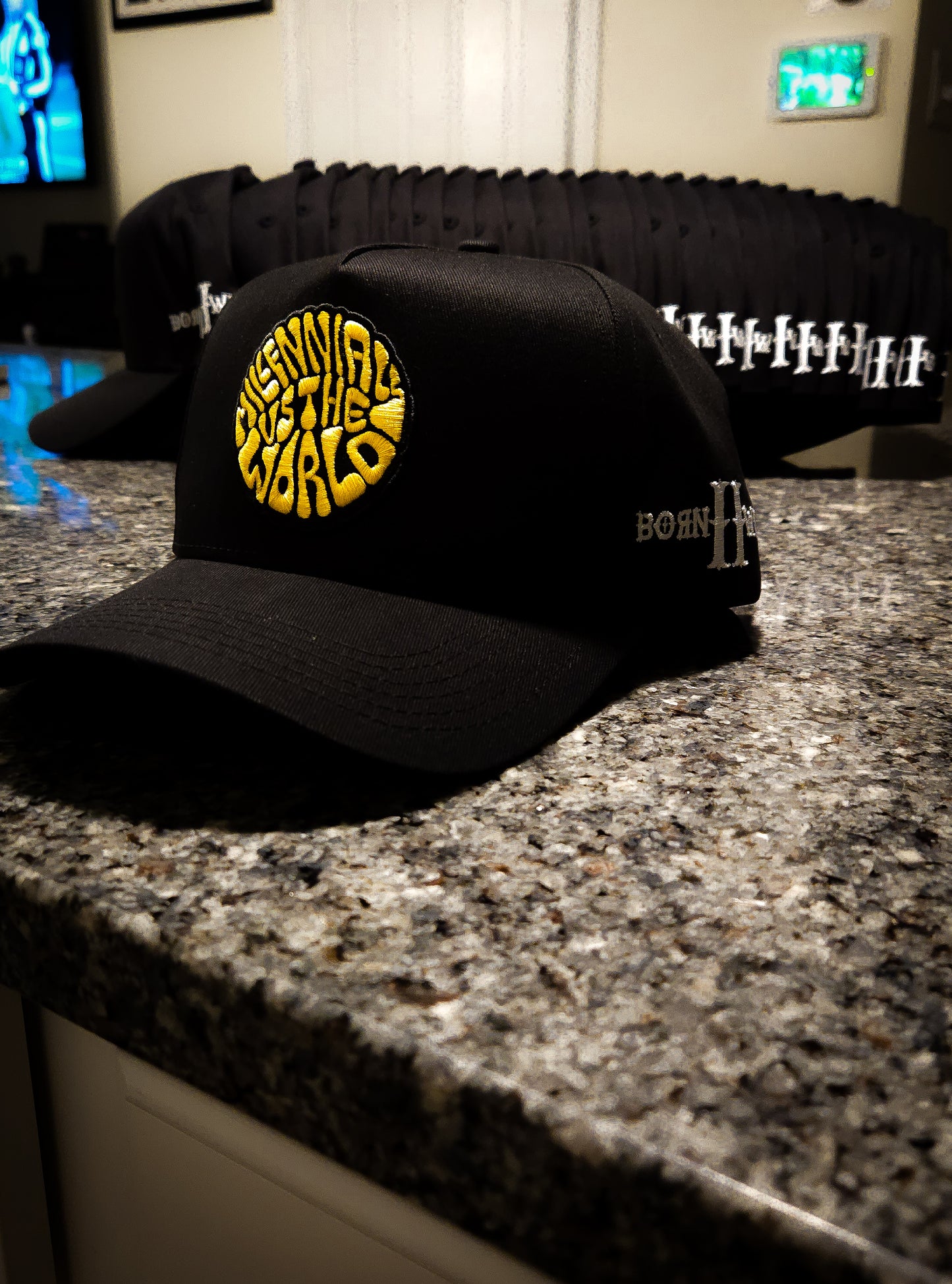 Millennials Vs The World Yellow premium Snapback