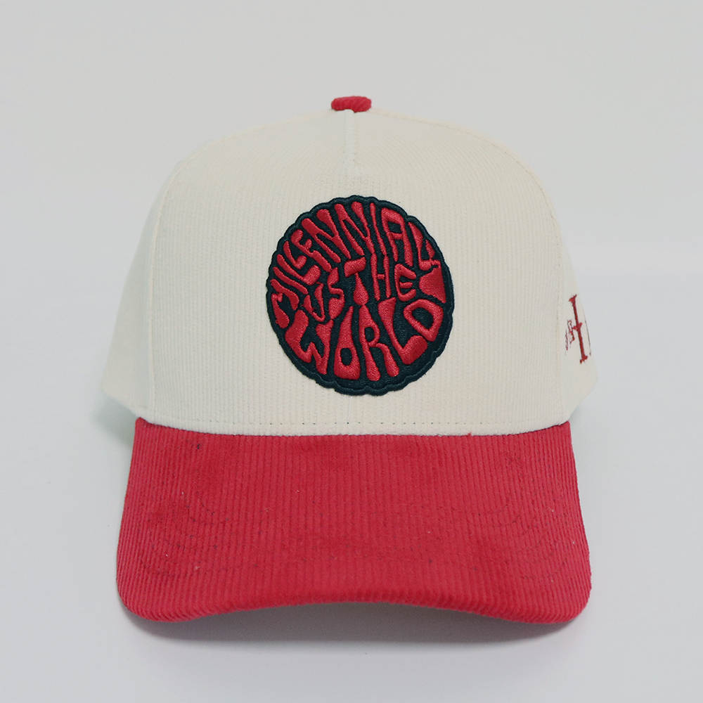 Millennials Vs The World RED logo Hat