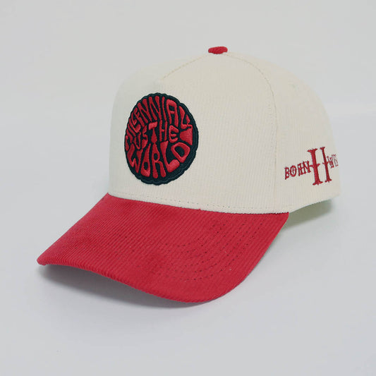 Millennials Vs The World RED logo Hat