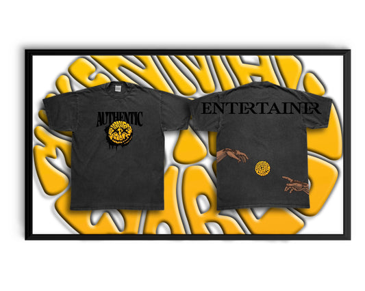 Premium Oversized Authentic Shirt Black/Black